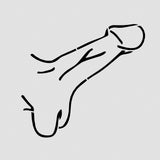 Penis Bachelorette Cookie Cutter | Stamp | Stencil #8