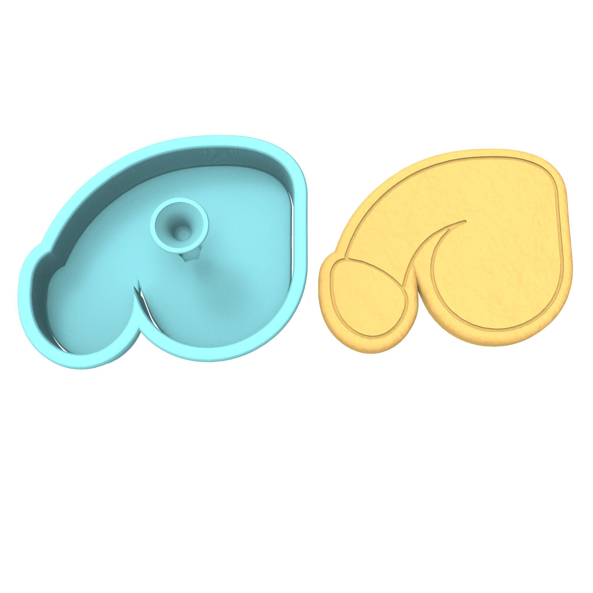 Penis Bachelorette Cookie Cutter | Stamp | Stencil #9