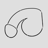 Penis Bachelorette Cookie Cutter | Stamp | Stencil #9