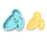 Penis Banana Cookie Cutter | Stamp | Stencil #1