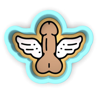 Penis Wings Cookie Cutter | Stamp | Stencil