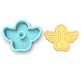 Penis Wings Cookie Cutter | Stamp | Stencil