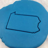 Pennsylvania Cookie Cutter Outline - States/Country/Continent