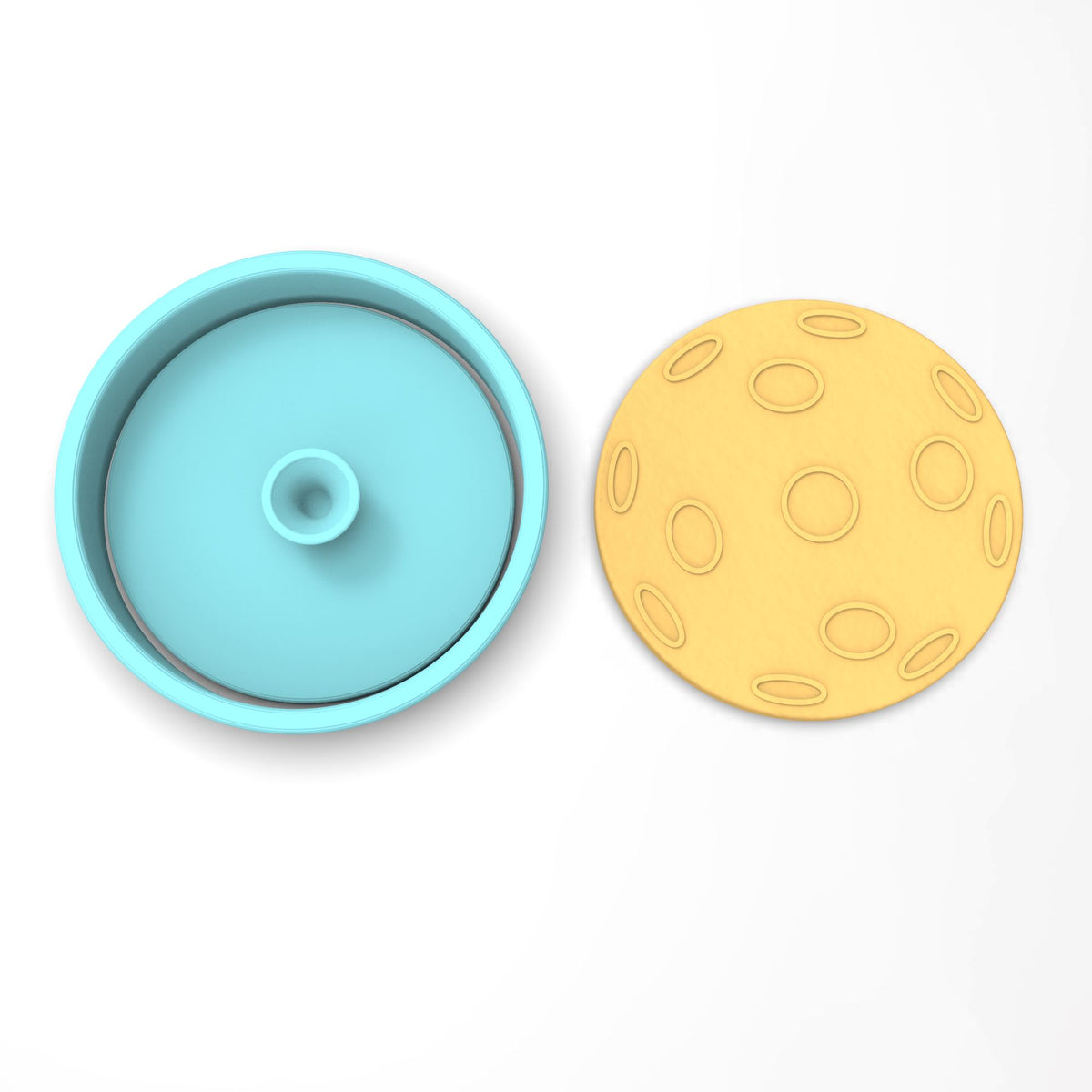 Pickle Ball Cookie Cutter | Stamp | Stencil #1