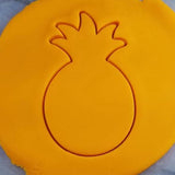 Pineapple Cookie Cutter Outline #2 Beach / Summer Cookie Cutter Lady 