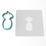 Pineapple Cookie Cutter | Stamp | Stencil #2