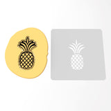 Pineapple Cookie Cutter | Stamp | Stencil #2