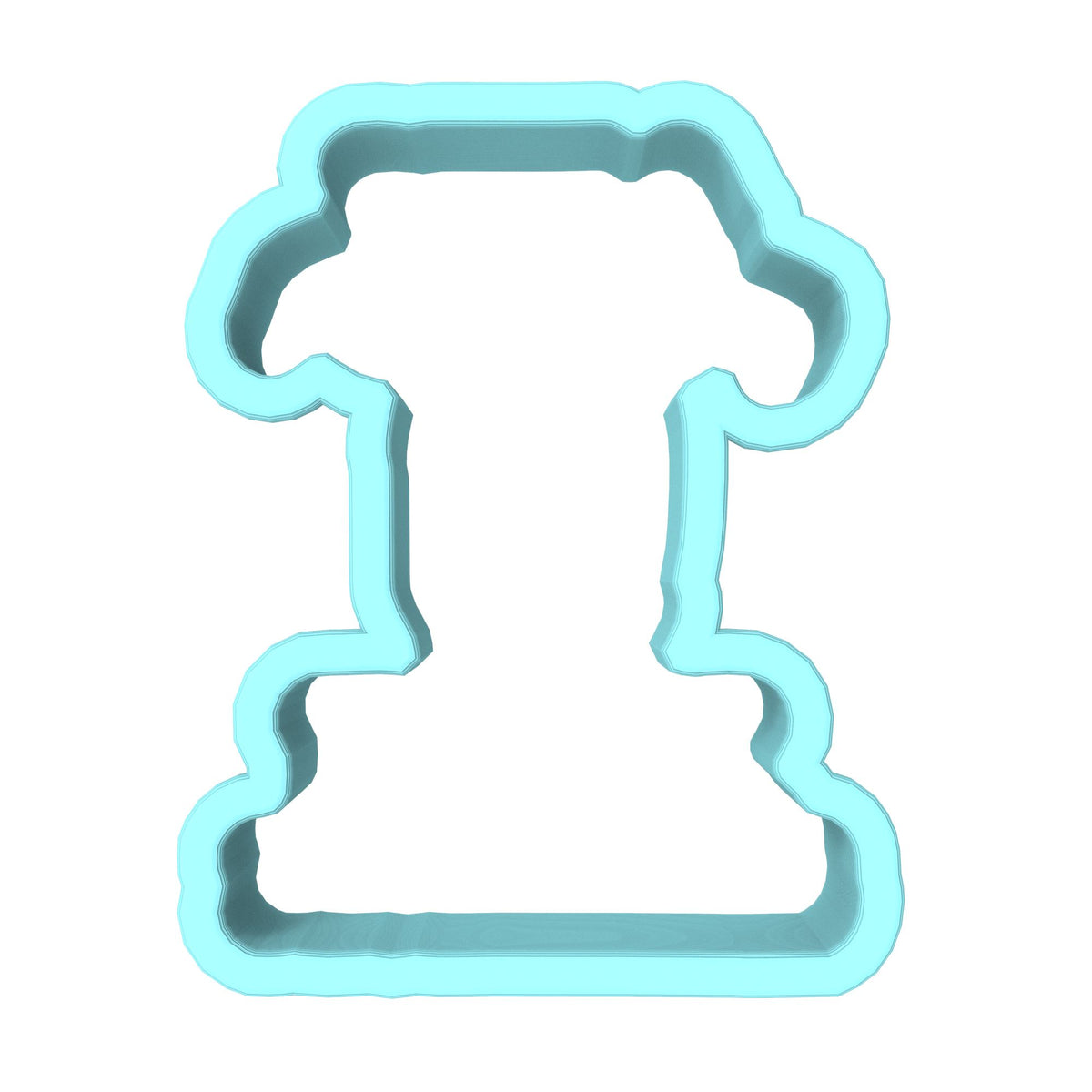 Pink Nightmare Cookie Cutter | Stamp | Stencil #1