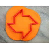 Pinwheel Cookie Cutter - Letters/ Numbers/ Shapes