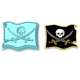 Pirate Flag Cookie Cutter | Stamp | Stencil #1