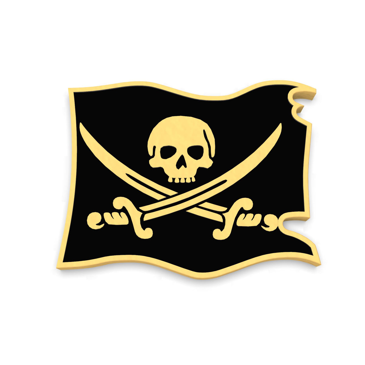 Pirate Flag Cookie Cutter | Stamp | Stencil #2