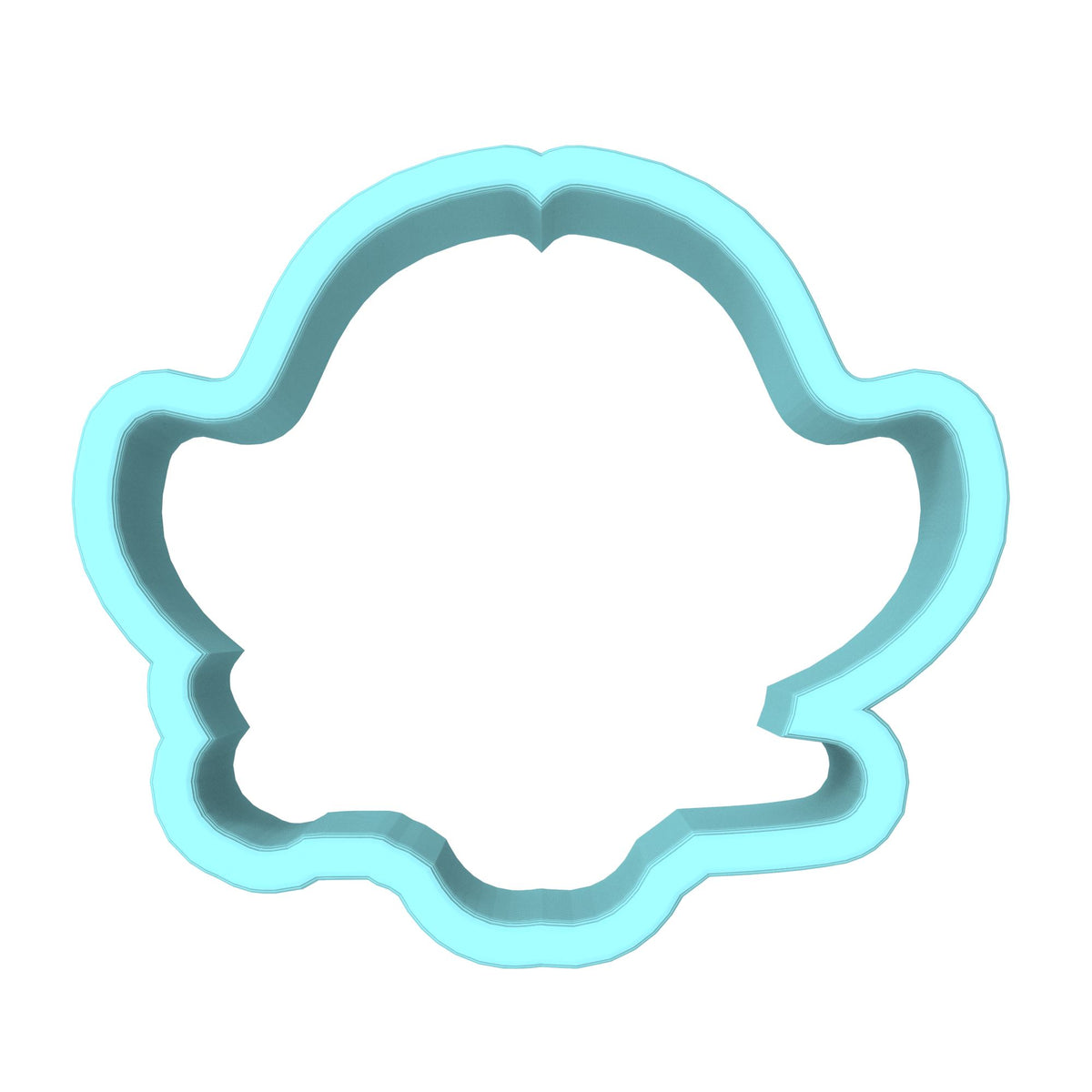 Pirate Head Cookie Cutter | Stamp | Stencil #1 Boys/ Army / Outdoorsman Cookie Cutter Lady 