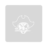 Pirate Head Cookie Cutter | Stamp | Stencil #1 Boys/ Army / Outdoorsman Cookie Cutter Lady MINI - 2 Inches (5cm) Stencil ONLY 