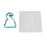 Pirate Hook Cookie Cutter | Stamp | Stencil #1
