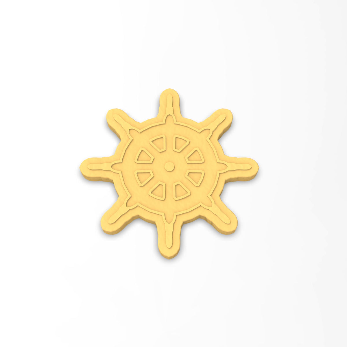 Pirate Ship Wheel Cookie Cutter | Stamp | Stencil #1