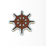 Pirate Ship Wheel Cookie Cutter | Stamp | Stencil #1