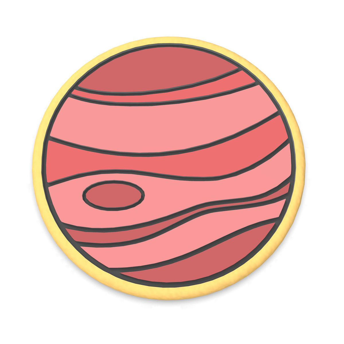 Planet Cookie Cutter | Stamp | Stencil #1