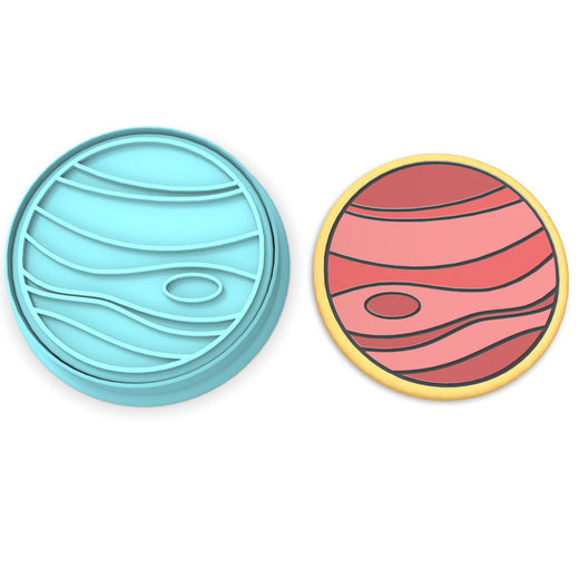 Planet Cookie Cutter | Stamp | Stencil #1
