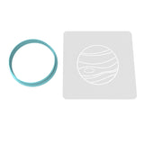 Planet Cookie Cutter | Stamp | Stencil #1