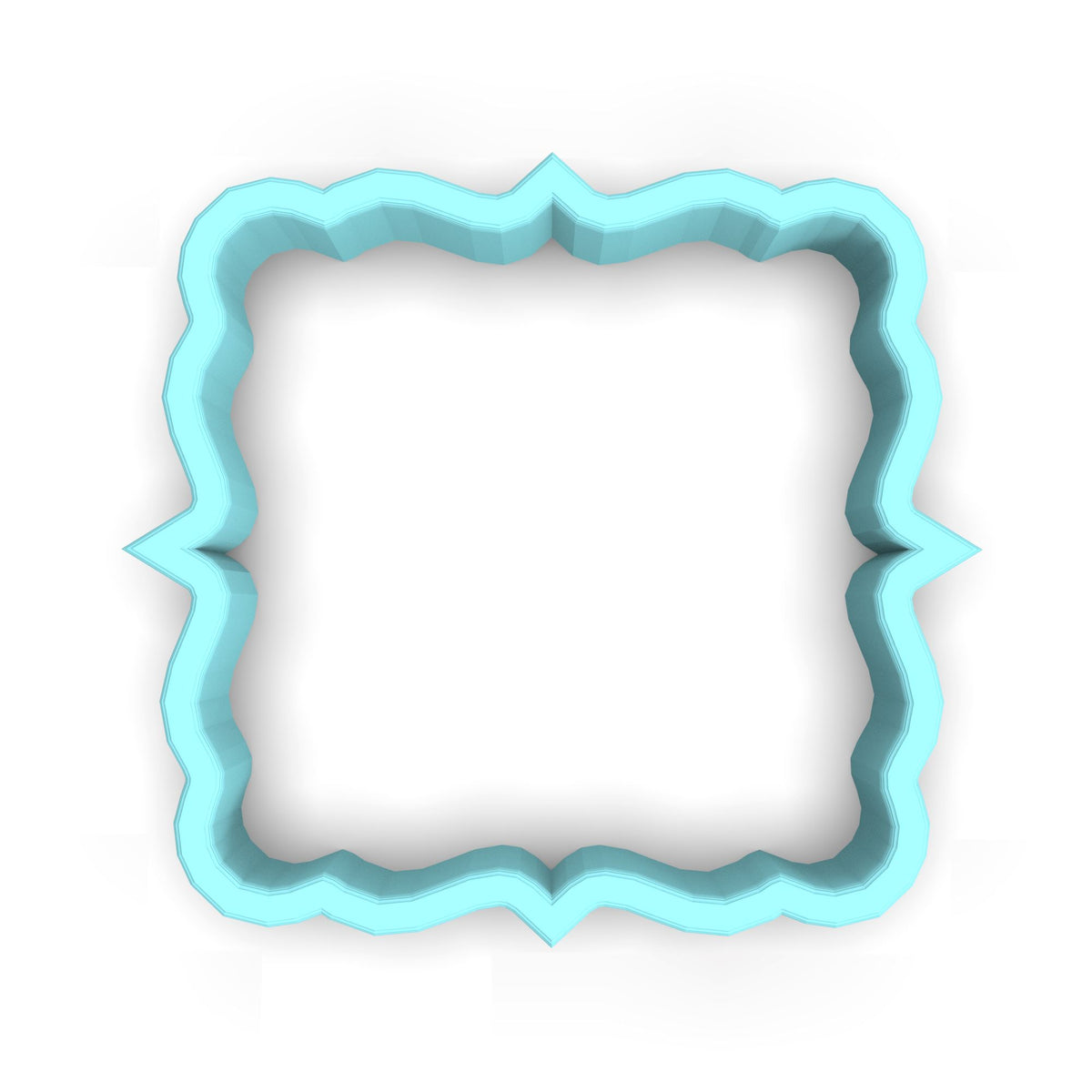 Plaque #1 Fondant & Plaques Cookie Cutter Lady 1 Inch with Dough Pusher Standard Cutter (1x) 