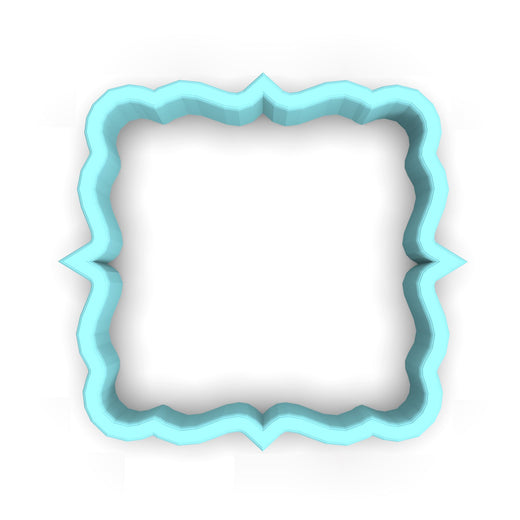 Plaque #1 Fondant & Plaques Cookie Cutter Lady 1 Inch with Dough Pusher Standard Cutter (1x) 