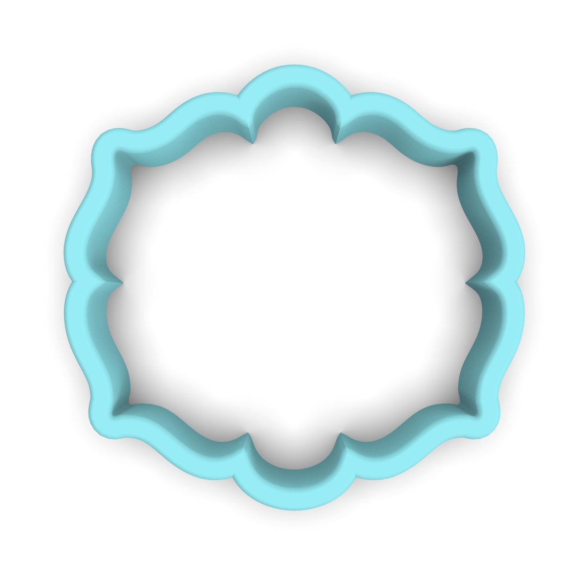 Plaque #11 Fondant & Plaques Cookie Cutter Lady 1 Inch with Dough Pusher Standard Cutter (1x) 