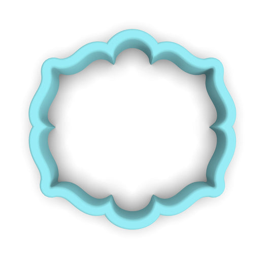 Plaque #11 Fondant & Plaques Cookie Cutter Lady 1 Inch with Dough Pusher Standard Cutter (1x) 