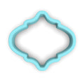 Plaque #12 Fondant & Plaques Cookie Cutter Lady 1 Inch with Dough Pusher Standard Cutter (1x) 