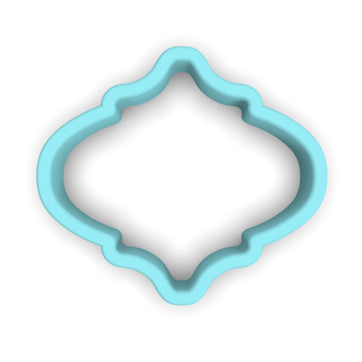 Plaque #12 Fondant & Plaques Cookie Cutter Lady 1 Inch with Dough Pusher Standard Cutter (1x) 
