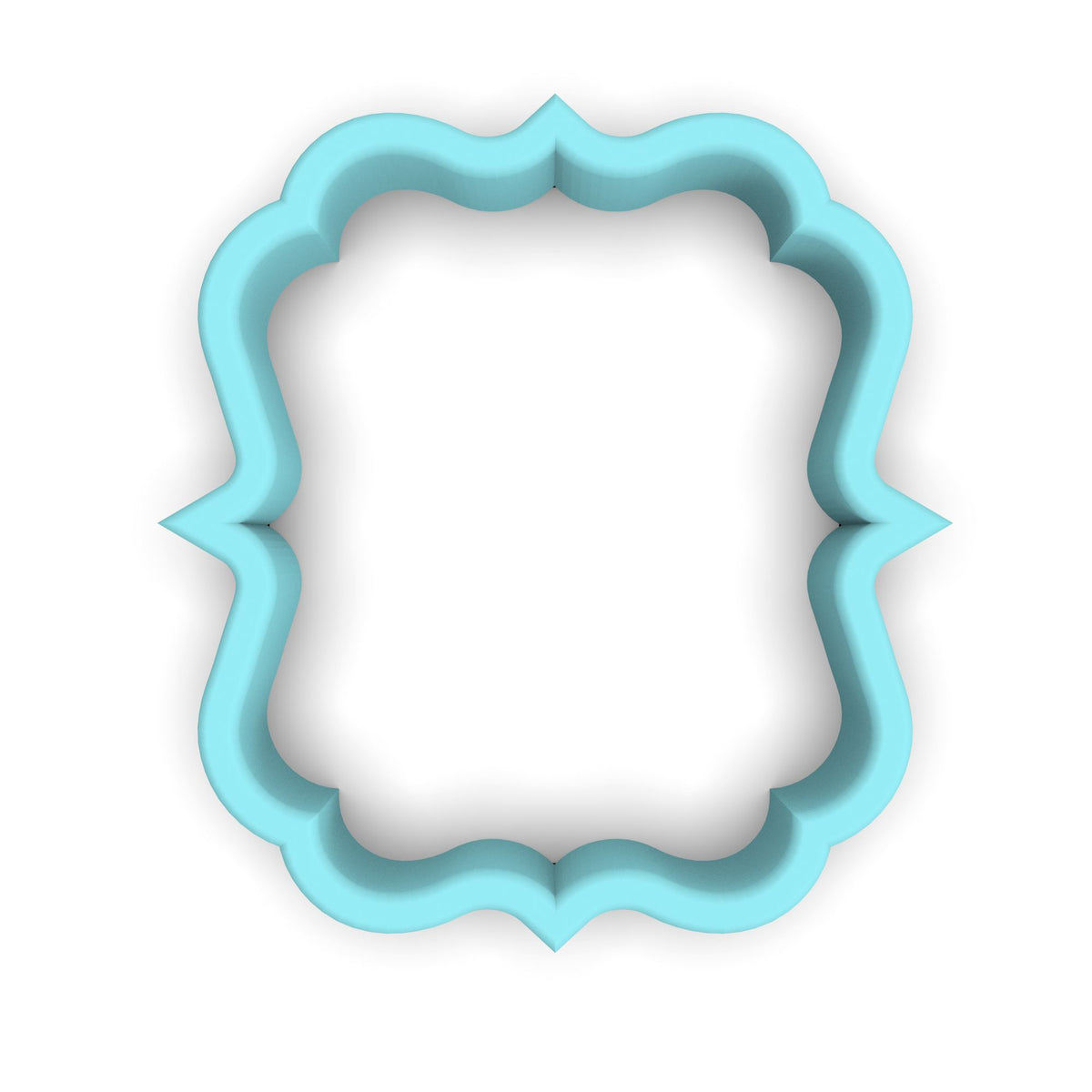 Plaque #13 Fondant & Plaques Cookie Cutter Lady 1 Inch with Dough Pusher Standard Cutter (1x) 