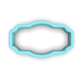 Plaque #14 Fondant & Plaques Cookie Cutter Lady 1 Inch with Dough Pusher Standard Cutter (1x) 