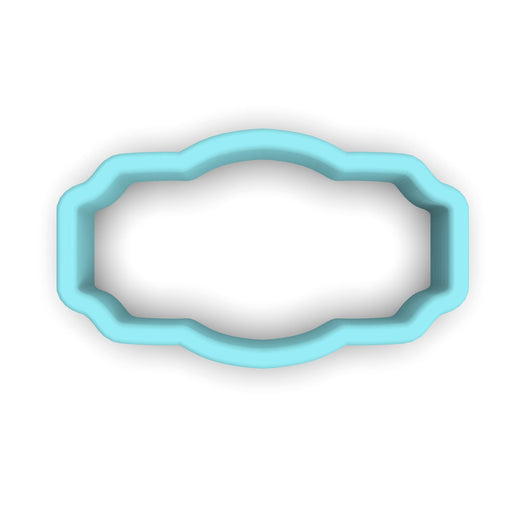 Plaque #14 Fondant & Plaques Cookie Cutter Lady 1 Inch with Dough Pusher Standard Cutter (1x) 