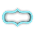 Plaque #16 Fondant & Plaques Cookie Cutter Lady 1 Inch with Dough Pusher Standard Cutter (1x) 