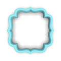 Plaque #21 Fondant & Plaques Cookie Cutter Lady 1 Inch with Dough Pusher Standard Cutter (1x) 