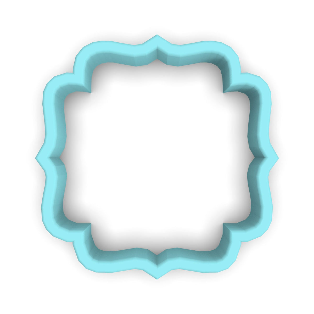 Plaque #21 Fondant & Plaques Cookie Cutter Lady 1 Inch with Dough Pusher Standard Cutter (1x) 
