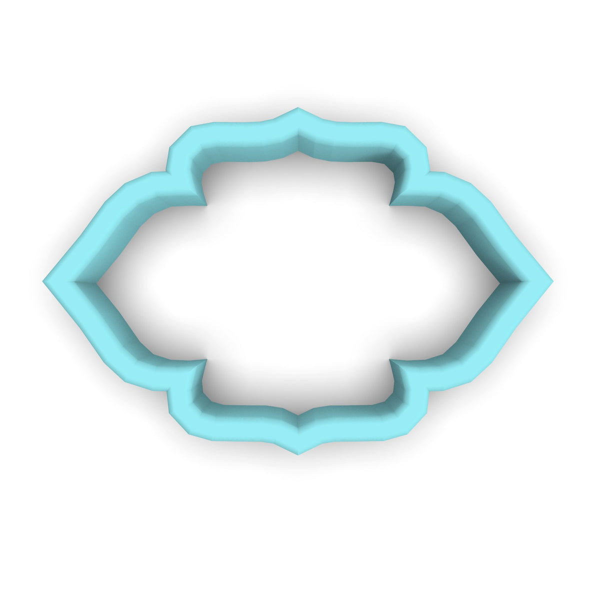 Plaque #22 Fondant & Plaques Cookie Cutter Lady 1 Inch with Dough Pusher Standard Cutter (1x) 