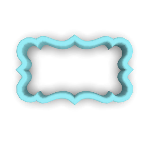 Plaque #23 Fondant & Plaques Cookie Cutter Lady 