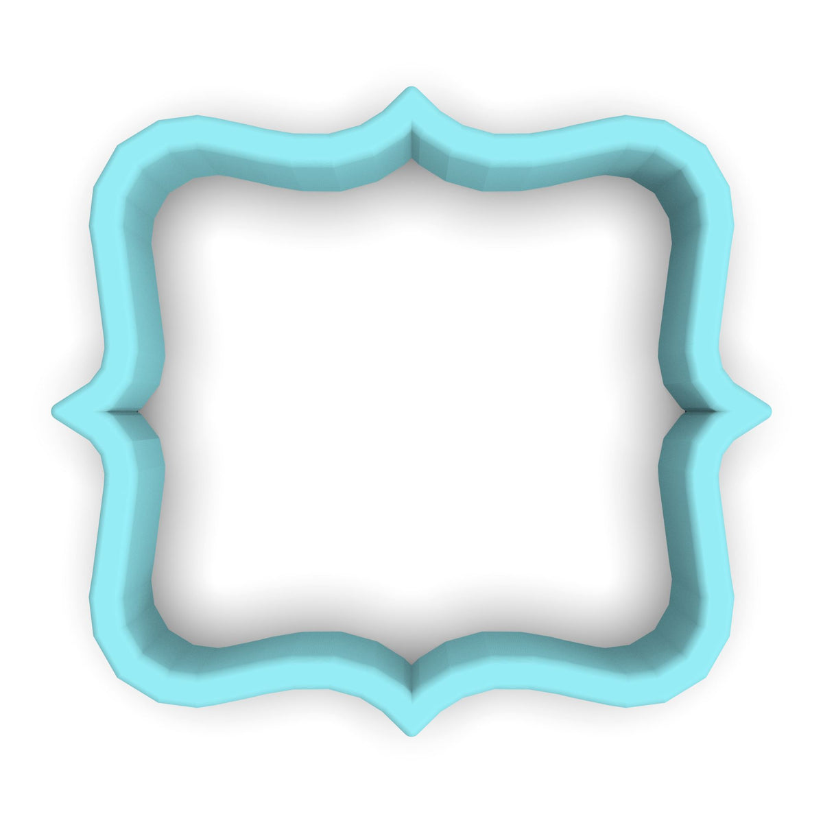 Plaque #27 Fondant & Plaques Cookie Cutter Lady 1 Inch with Dough Pusher Standard Cutter (1x) 