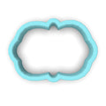 Plaque #32 Fondant & Plaques Cookie Cutter Lady 1 Inch with Dough Pusher Standard Cutter (1x) 