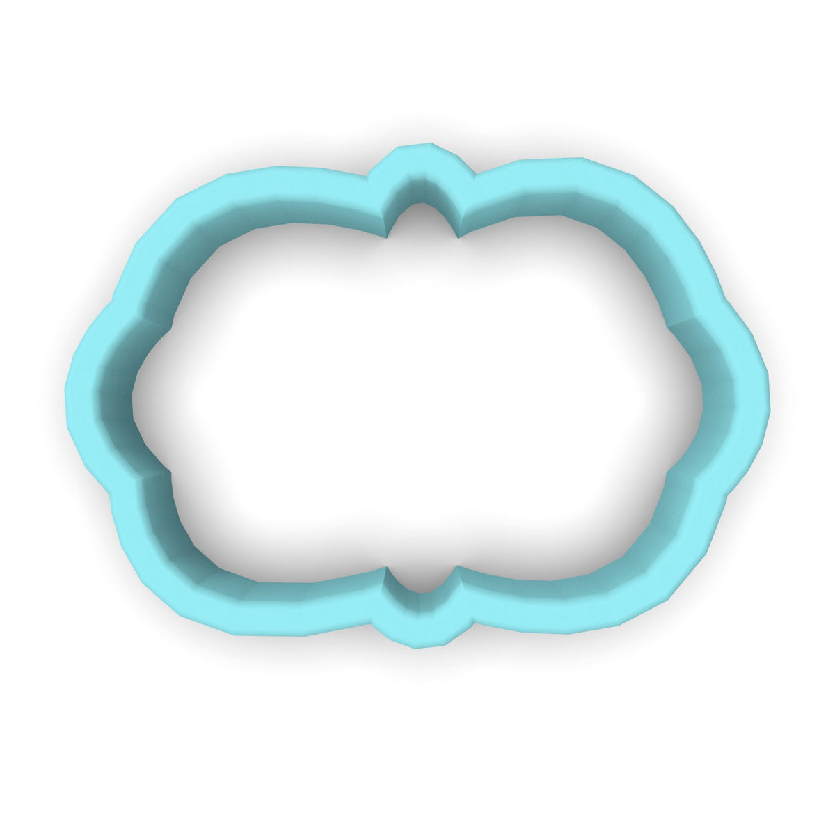 Plaque #32 Fondant & Plaques Cookie Cutter Lady 1 Inch with Dough Pusher Standard Cutter (1x) 