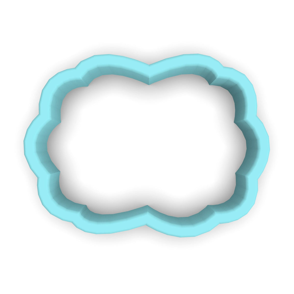 Plaque #34 Fondant & Plaques Cookie Cutter Lady 1 Inch with Dough Pusher Standard Cutter (1x) 