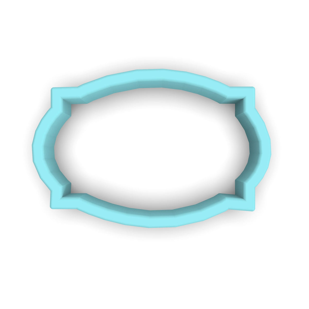 Plaque #35 Fondant & Plaques Cookie Cutter Lady 1 Inch with Dough Pusher Standard Cutter (1x) 