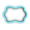 Plaque #36 Fondant & Plaques Cookie Cutter Lady 1 Inch with Dough Pusher Standard Cutter (1x) 