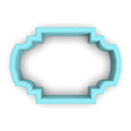 Plaque #37 Fondant & Plaques Cookie Cutter Lady 1 Inch with Dough Pusher Standard Cutter (1x) 