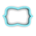 Plaque #39 Fondant & Plaques Cookie Cutter Lady 1 Inch with Dough Pusher Standard Cutter (1x) 