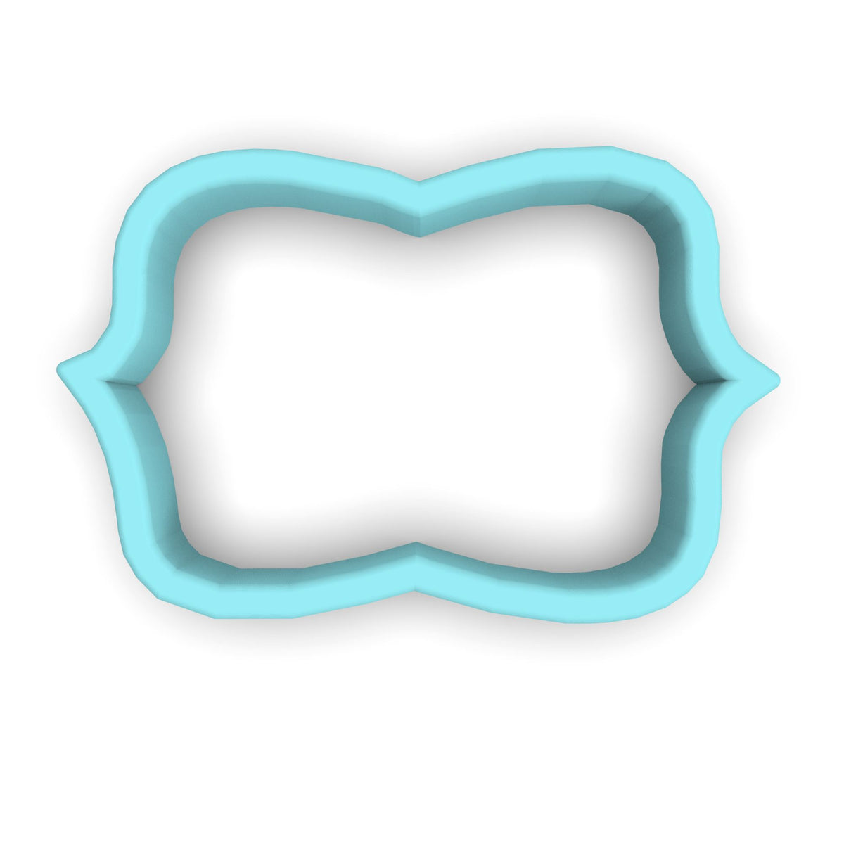 Plaque #39 Fondant & Plaques Cookie Cutter Lady 1 Inch with Dough Pusher Standard Cutter (1x) 