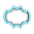 Plaque #40 Fondant & Plaques Cookie Cutter Lady 1 Inch with Dough Pusher Standard Cutter (1x) 