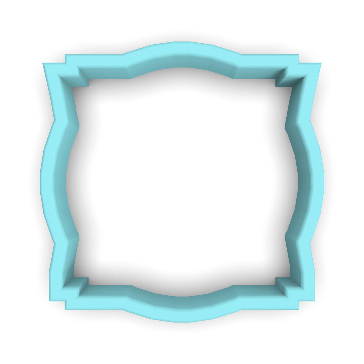 Plaque #43 Fondant & Plaques Cookie Cutter Lady 1 Inch with Dough Pusher Standard Cutter (1x) 