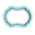 Plaque #48 Fondant & Plaques Cookie Cutter Lady 1 Inch with Dough Pusher Standard Cutter (1x) 