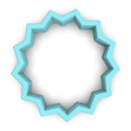 Plaque #51 Fondant & Plaques Cookie Cutter Lady 1 Inch with Dough Pusher Standard Cutter (1x) 